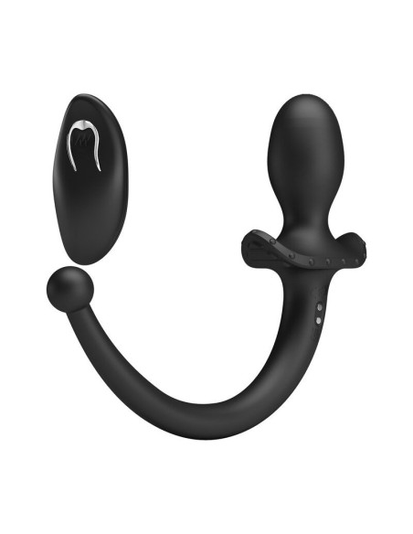 MR PLAY - WIRELESS REMOTE CONTROL ANAL AND PERINEUM VIBRATOR BLACK