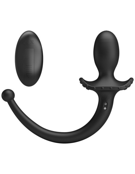 MR PLAY - WIRELESS REMOTE CONTROL ANAL AND PERINEUM VIBRATOR BLACK