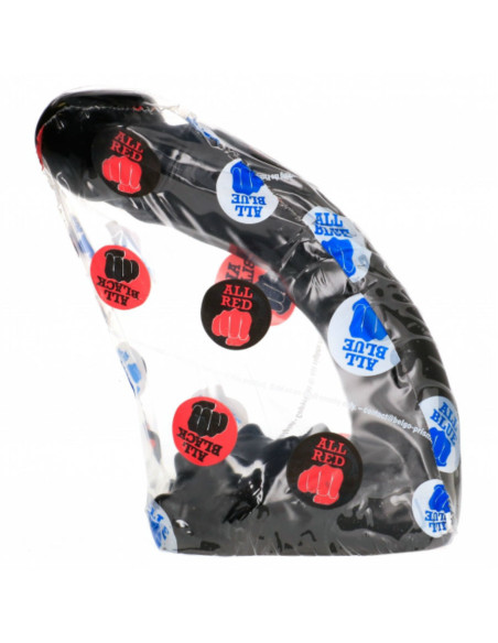 ALL BLACK - DILDO REALISTIC 19 CM