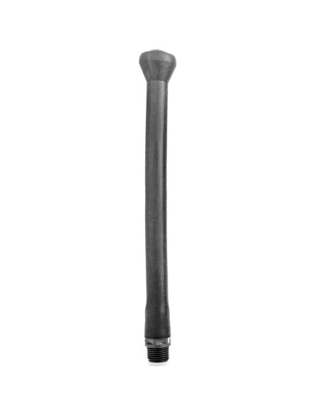 ALL BLACK - ANALINIS SILIKONINIS DUŠO KAMŠTELIS 27 CM