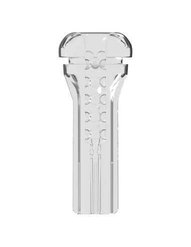 PDX ELITE - VIEWTUBE VAC XXL TRANSPARENT STROKER WITH SUCTION PUMP 27.3 CM