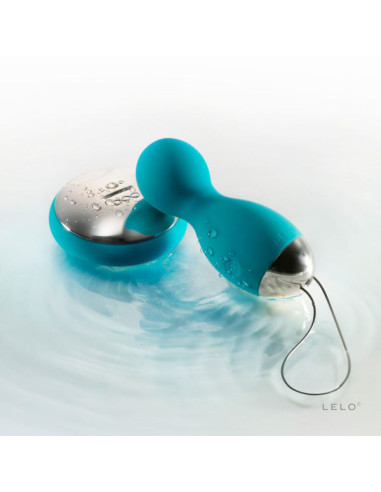 LELO - MĖLYNI HULA KAMUOLIAI SU ŽENKLIUKU