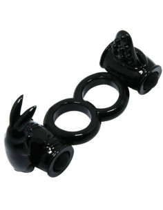 BAILE - SWEET RING DOUBLE RING WITH DOUBLE RABBIT