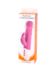 SEVEN CREATIONS - EUPHORIC BUNNY VIBRATOR WITH LILAC ROTATION 2
