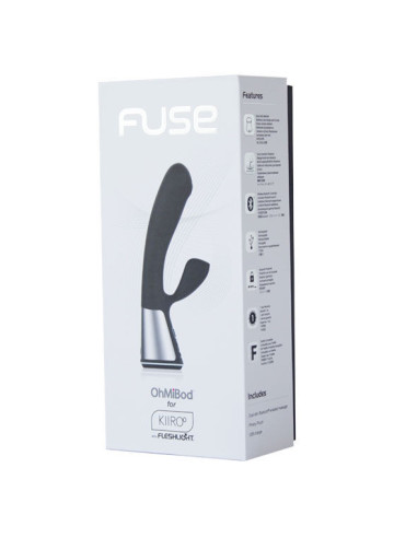 KIIROO - OHMIBOD FUSE programėlės nuotolinio valdymo pultas, juodas