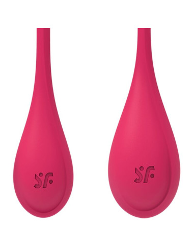 SATISFYER - YONI POWER 1 TRAINING SET RED