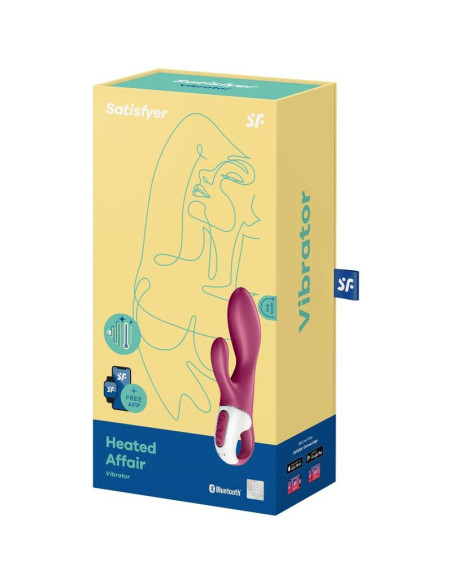 SATISFYER – ŠILDOMAS „AFFAIR GSPOT“ VIBRATORIUS ŽAIDIMAS