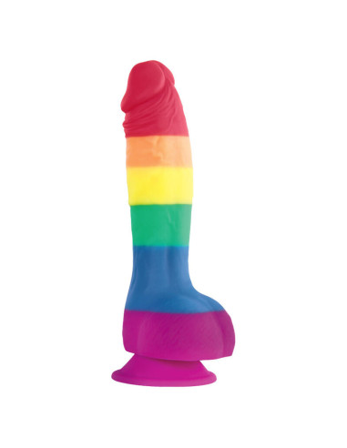 PRIDE - LGBT VĖLIAVOS DILDO 15 CM