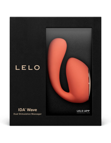 LELO - IDA WAVE CORAL COUPLES MASSAGER