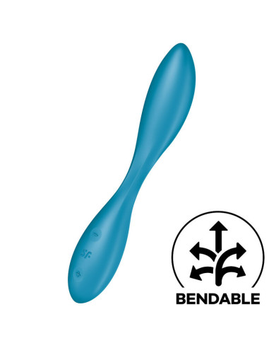 SATISFYER - G-SPOT FLEX 1 MULTI VIBRATOR BLUE
