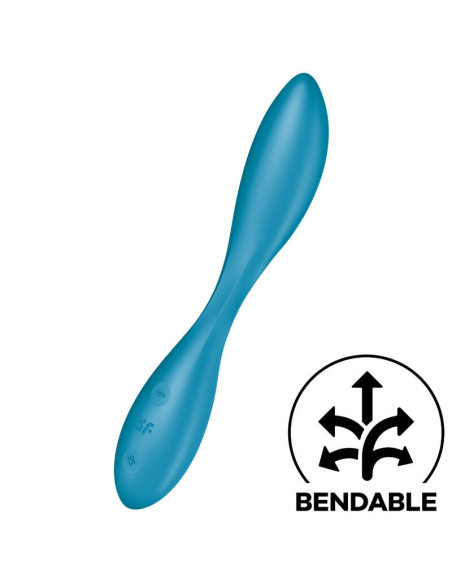SATISFYER - G-SPOT FLEX 1 MULTI VIBRATOR BLUE