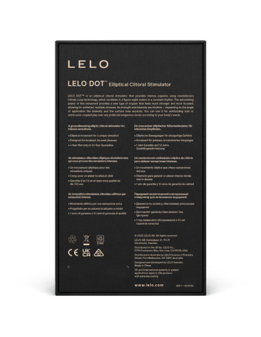 LELO - DOT CLITORIS STIMULATOR - AQUA GREEN