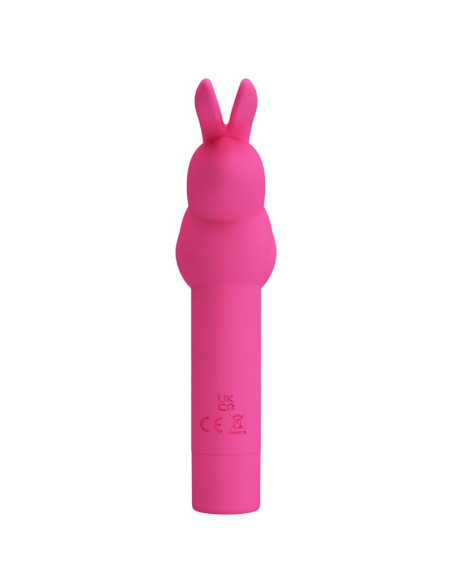 PRETTY LOVE - GERARDO FUSCHIA RABBIT SILICONE VIBRATOR