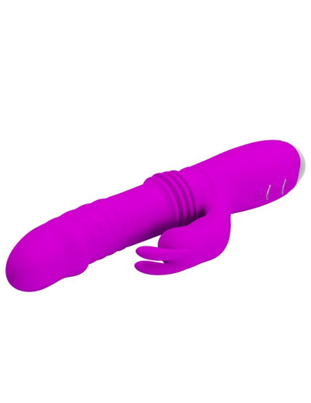 PRETTY LOVE - DOROTHY PURPLE įkraunamas triušio vibratorius