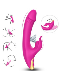 ARMONY - LOVE klitorio ir G-SPOT siurbtukas fuksijos spalvos