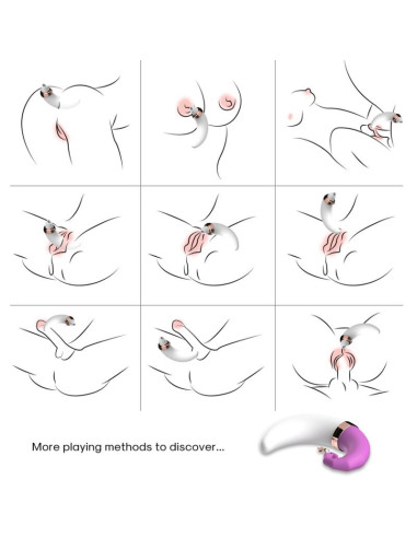 ARMONY - SWEETMOON CLITORIS and G-SPOT SUCTION CUP PINK