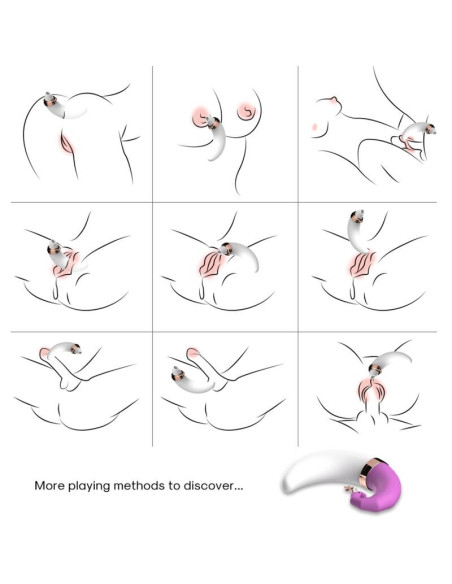 ARMONY - SWEETMOON CLITORIS and G-SPOT SUCTION CUP PINK