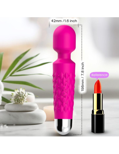 ARMONY - POSTMAN MASSAGER and VIBRATOR SUPER FLEXIBLE HEAD FUCHSIA