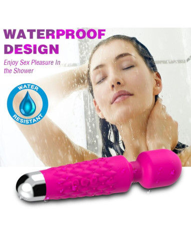 ARMONY - POSTMAN MASSAGER and VIBRATOR SUPER FLEXIBLE HEAD FUCHSIA
