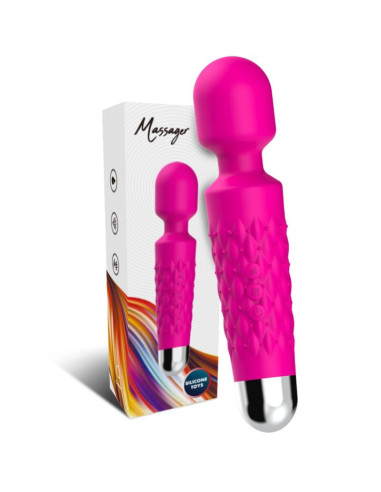 ARMONY - POSTMAN MASSAGER and VIBRATOR SUPER FLEXIBLE HEAD FUCHSIA