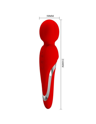 PRETTY LOVE - WALTER VIBRATOR WAND RED