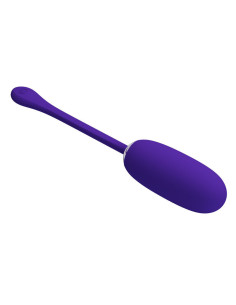 PRETTY LOVE – JULIUS VANDENIUI ATSPARUS ĮKRAUNAMASIS VIBRUOJAMAS KIAUŠINIS, VIOLETINIS 2