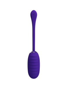 PRETTY LOVE - KIRK RECHARGEABLE VIBRATING EGG PURPLE 2
