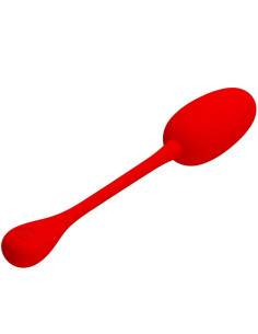 PRETTY LOVE - KNUCKER RED RECHARGEABLE VIBRATING EGG 2