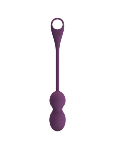 PRETTY LOVE – Elvira Kegel kamuoliukai su programėle ir nuotolinio valdymo pultu, violetinė spalva