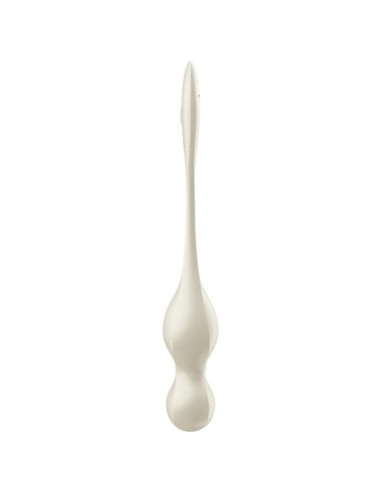 SATISFYER – „LOVE BIRDS“ VIBRUOJAMIEJI KEGELIO KAMUOLIAI, BALTI