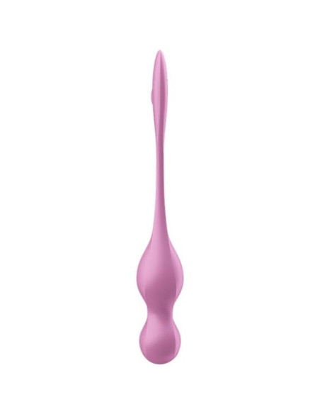 SATISFYER – „LOVE BIRDS“ VIBRUOJAMI KEGELIO KAMUOLIAI, ROŽINIAI