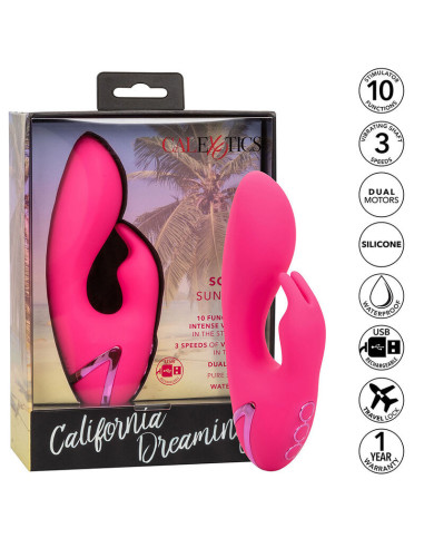 CALEXOTICS - SO. CAL SUNSHINE VIBRUOJAMAS TRIUŠIO FUKSIJOS SPALVA, KALIFORNIA DREAMING
