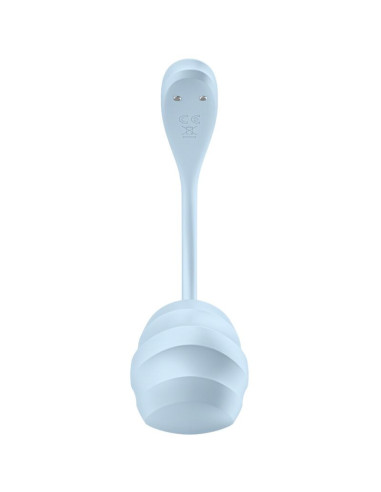 SATISFYER – „SMOOTH PETAL“ G TAŠKO STIMULIATORIUS, MĖLYNAS, NEMOKAMA PROGRAMĖLĖ