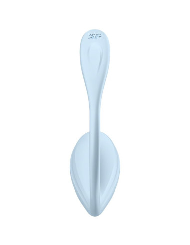 SATISFYER – „SMOOTH PETAL“ G TAŠKO STIMULIATORIUS, MĖLYNAS, NEMOKAMA PROGRAMĖLĖ