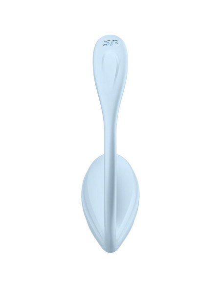 SATISFYER – „SMOOTH PETAL“ G TAŠKO STIMULIATORIUS, MĖLYNAS, NEMOKAMA PROGRAMĖLĖ