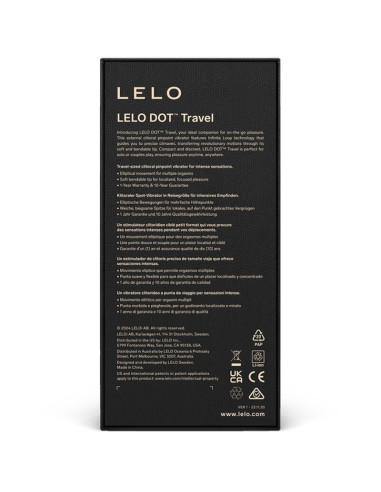 LELO - DOT KELIONINIS KLITORIO STIMULIatorius ROŽINIS