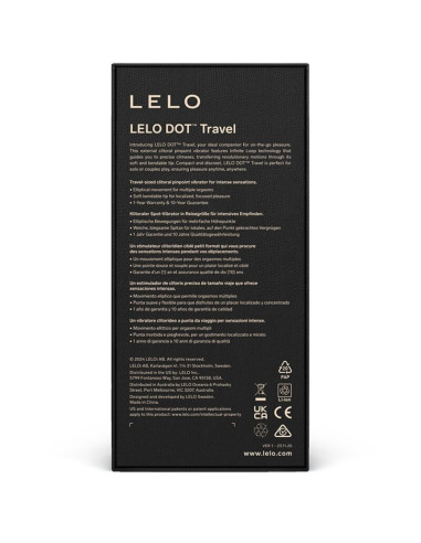 LELO - DOT KELIONINIS KLITORIO STIMULIACIJOS PRIEMONĖ, VIOLETINĖ