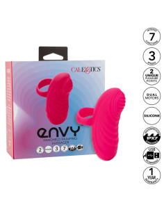 CALEXOTICS - ENVY RANKINIS RIEDOMO KAMUOLIO MASAŽUOKLIS, 7 VIBRACIJOS, ROŽINIS 2
