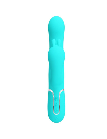 PRETTY LOVE - CAMMY 4 IN 1 MULTIFUNCTION TRIPPLE RABBIT VIBRATOR BLUE