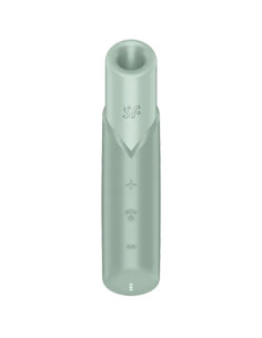 SATISFYER - NAUGHTY KISS WAVE KLITORIO STIMULIACIJOS PRIEMONĖ AKVAMARINAS
