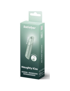 SATISFYER - NAUGHTY KISS WAVE CLITORIS STIMULATOR AQUAMARINE 2