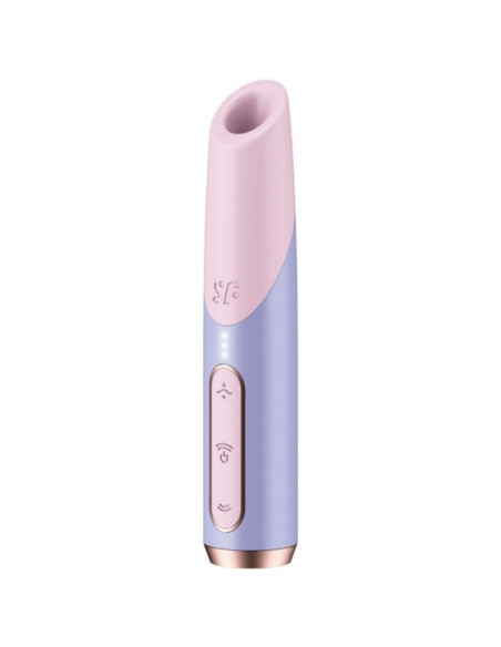 SATISFYER - BOLD KISS WAVE KLITORIO STIMULIATORIUS ROŽINIS - VIOLETINĖ