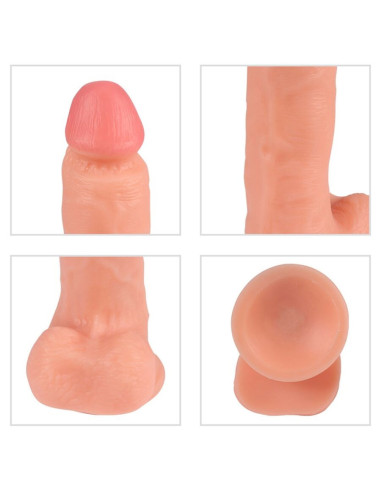 SHEQU - IRON DRAGON VIBRATOR DILDO WITH REMOTE CONTROL 17.5 CM