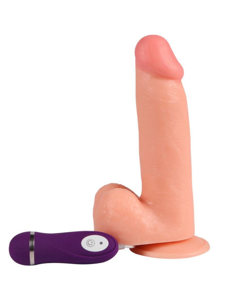 SHEQU - PHANTOM VIBRATING DILDO WITH REMOTE CONTROL 20 CM
