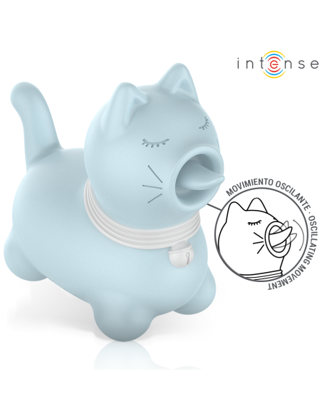 INTENSE - DUCHESS STIMULATOR WITH ROTATING TONGUE 360º BLUE