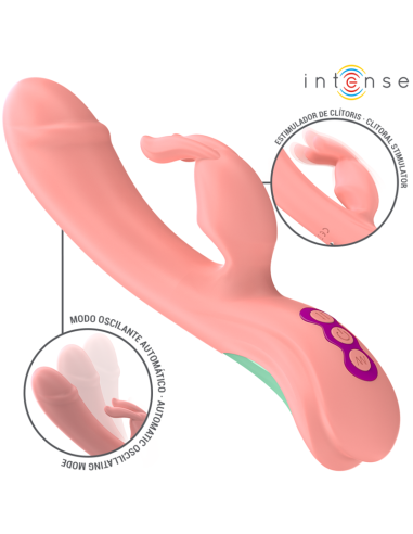 INTENSE - RACHEL RABBIT VIBRATOR 5 VIBRACIJOS ROŽINIS