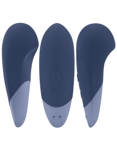 WOMANIZER - VIBE LAY-ON TYLUS VIBRATORAS TAMSIAI MĖLYNAS 2