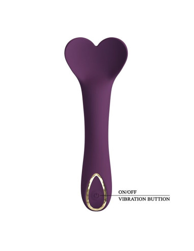 PRETTY LOVE - KENYELL RECHARGEABLE VIBRATOR 10 FUNCTIONS PURPLE
