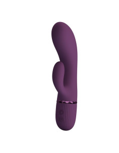 PRETTY LOVE - MARGIE RECHARGEABLE RABBIT VIBRATOR 10 FUNCTIONS PURPLE 2