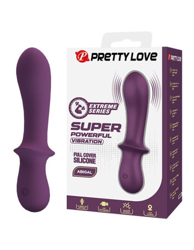 PRETTY LOVE - ABIGAIL RECHARGEABLE VIBRATOR 10 FUNCTIONS PURPLE